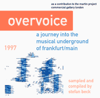 Overvoice CD cover - The sound of Frankfurt underground Overvoice CD cover - The sound of Frankfurt underground